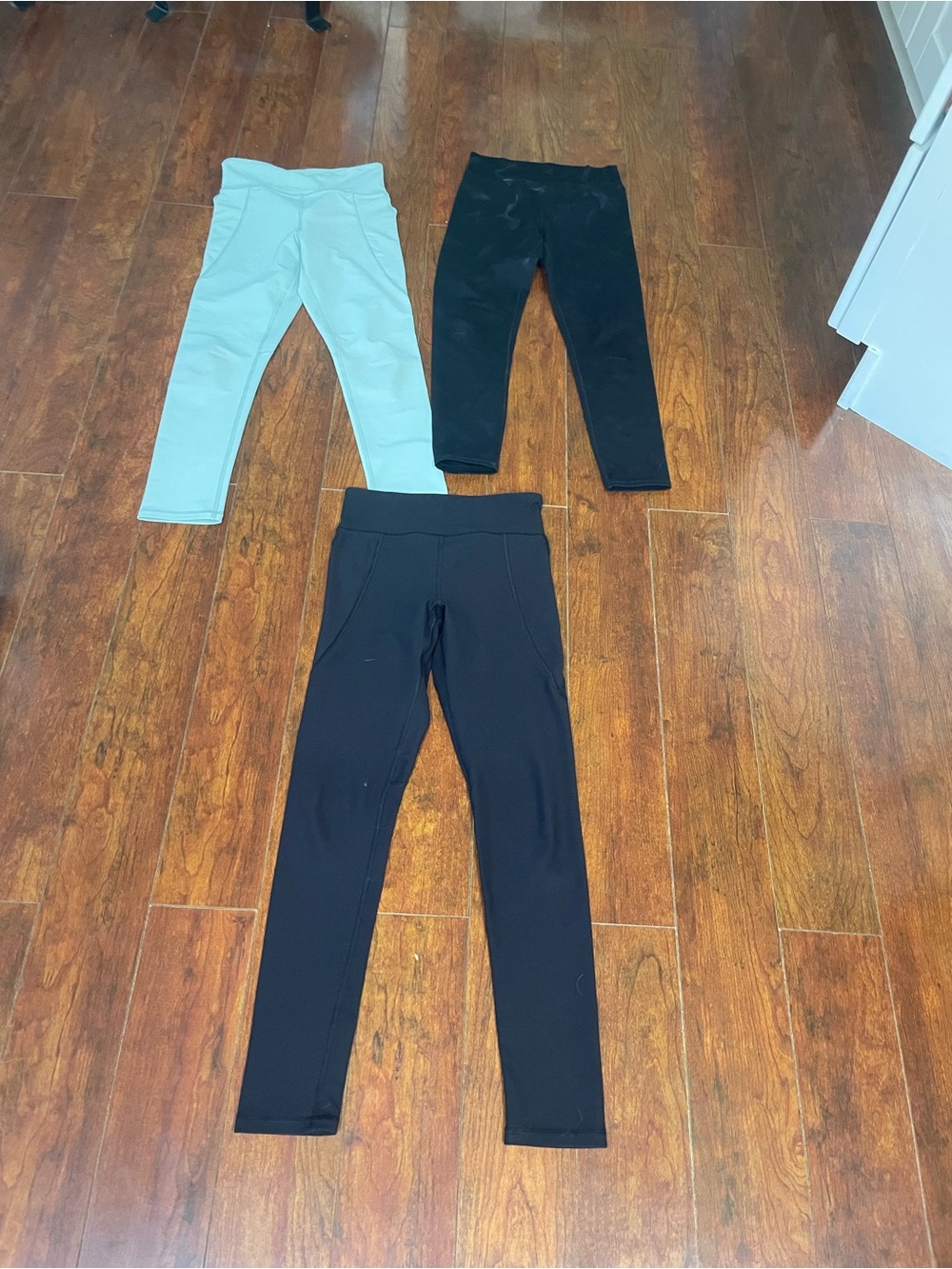 Old Navy Kids Leggings - Black and Light Green